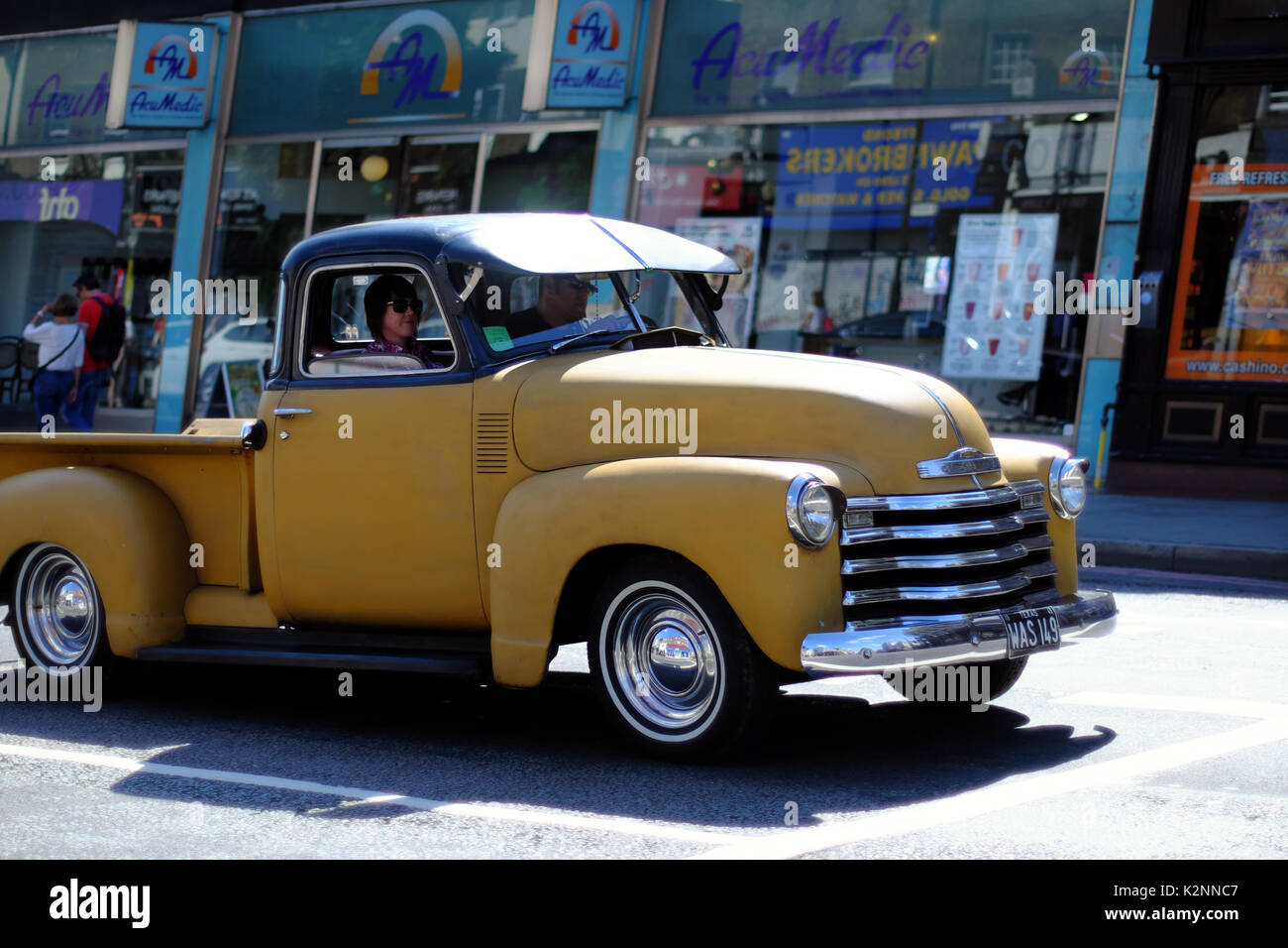 Pólvora Perfecto precedente Camioneta americana clásica fotografías e imágenes de alta resolución -  Alamy