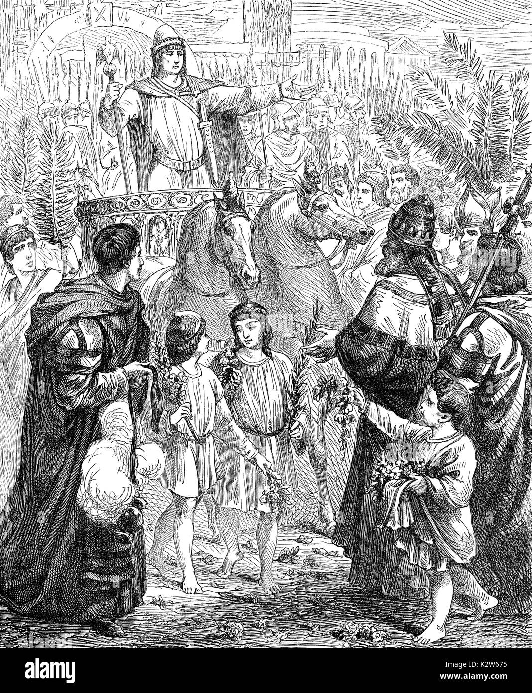 Dibujo de constantino el gran fotografías e imágenes de alta resolución