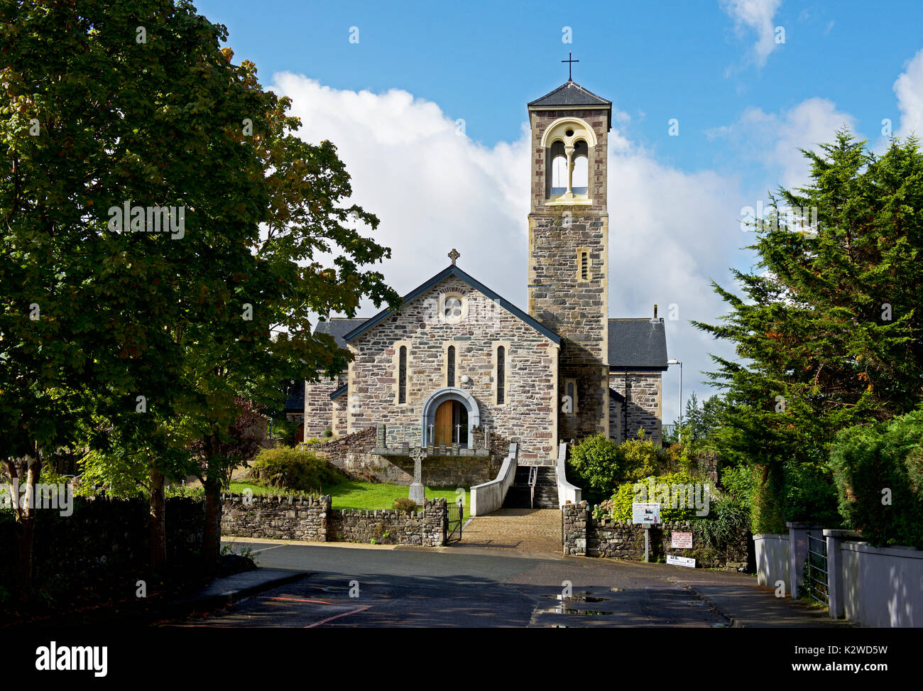 Sneem,Península Iveragh,co Kerry, Irlanda del Sur. Foto de stock