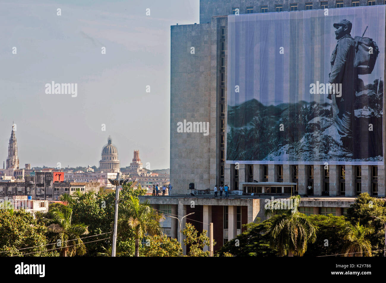 Funeral de Fidel Castro, La Habana, Cuba Foto de stock