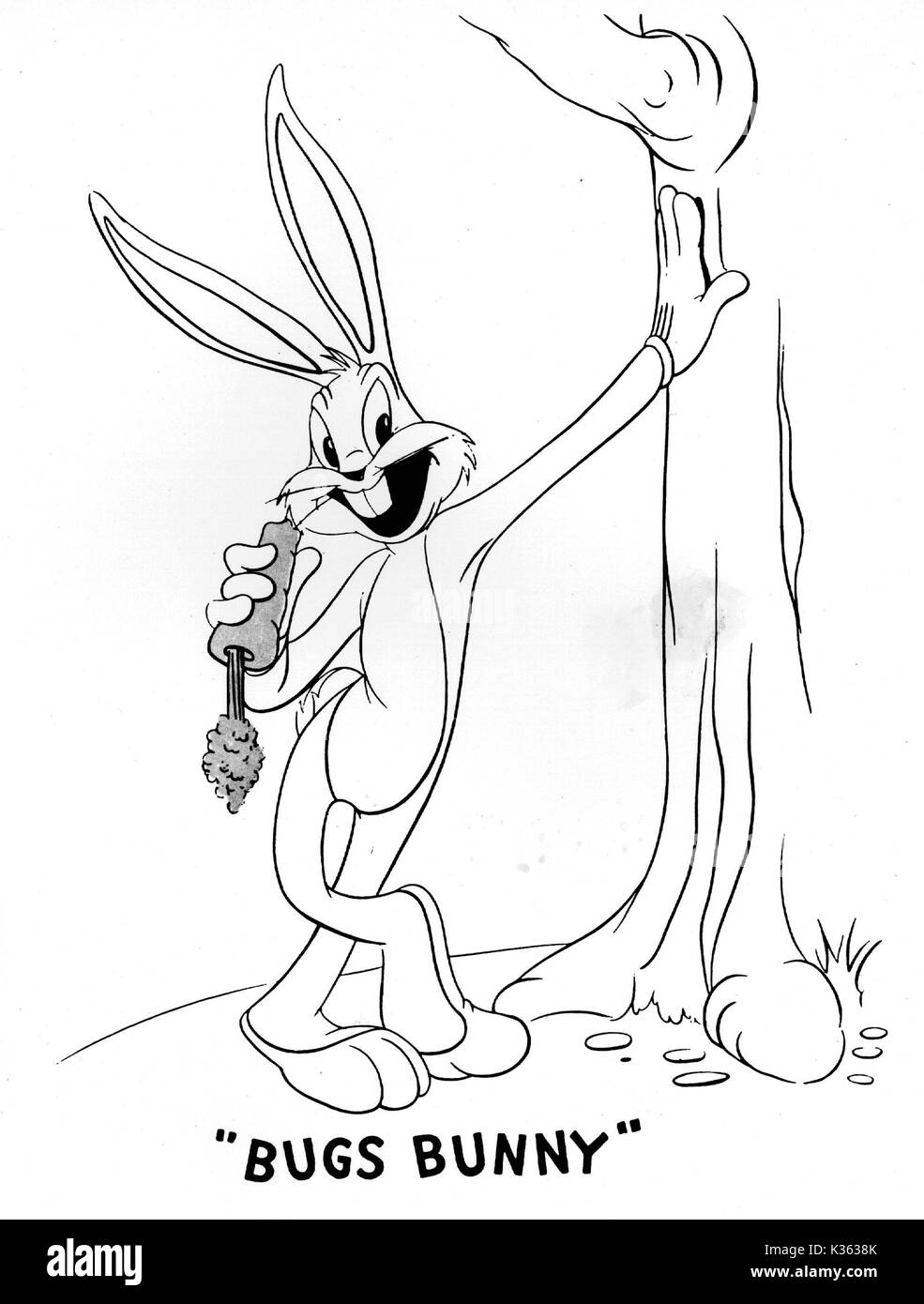 Bugs bunny bugs bunny animation Imágenes de stock en blanco y negro - Alamy