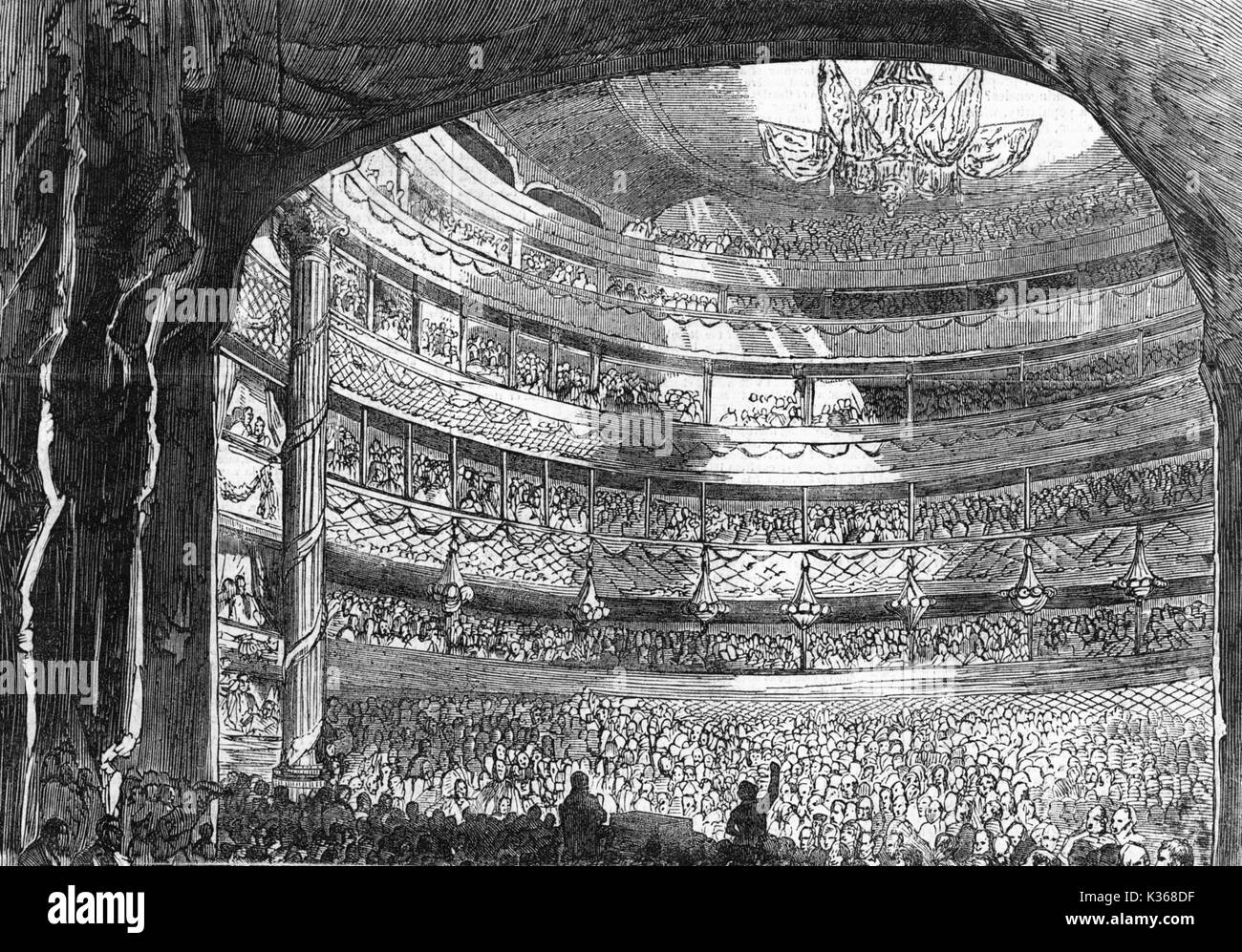 DRURY Lane Theatre Foto de stock