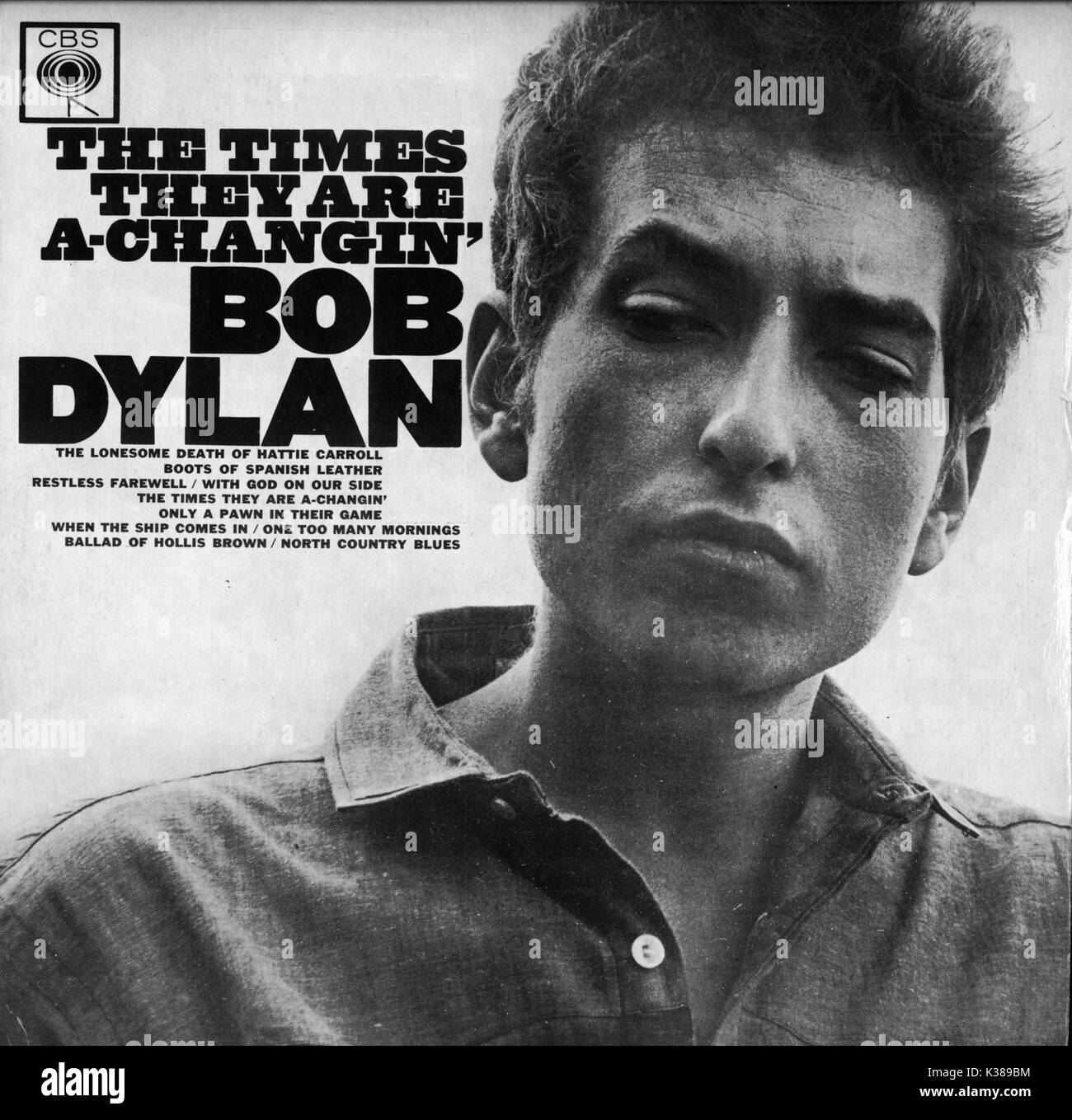 Los tiempos están cambiando Bob Dylan portada del álbum desde el RONALD  GRANT ARCHIVE Fotografía de stock - Alamy