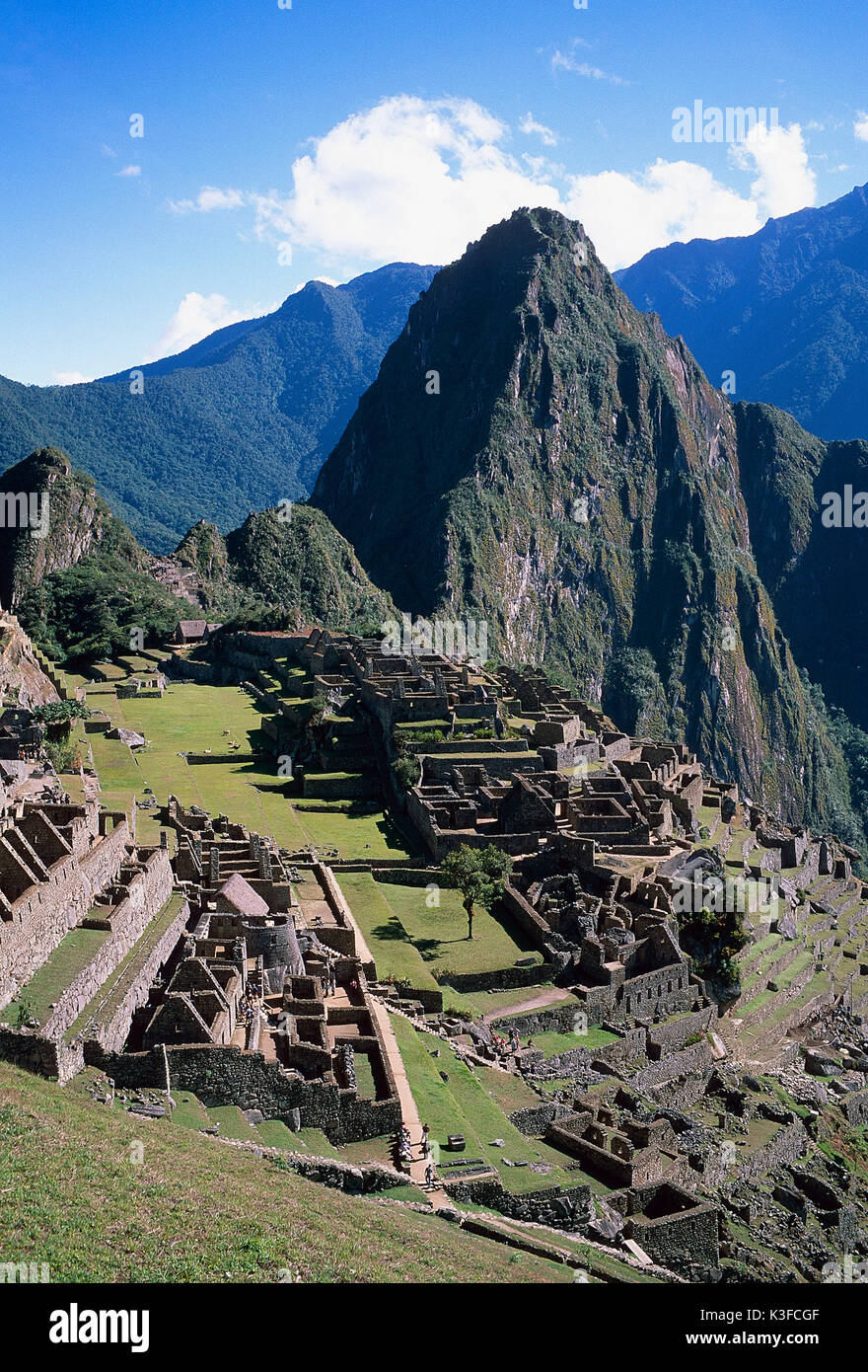 Macho Picchu, Perú Foto de stock
