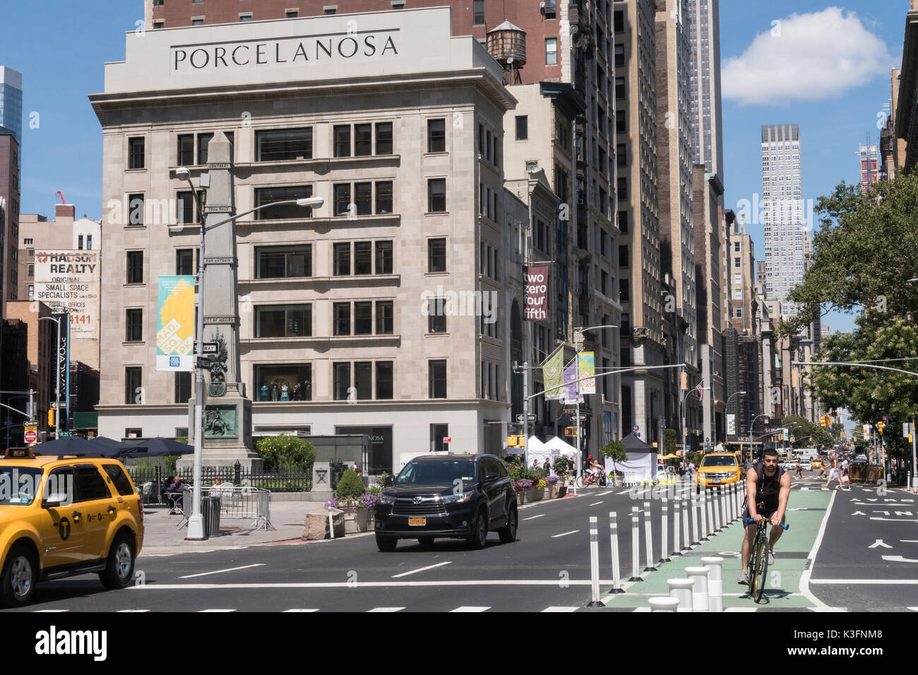 Porcelanosa, Edificio Flatiron District, NUEVA YORK, EE.UU. Foto de stock