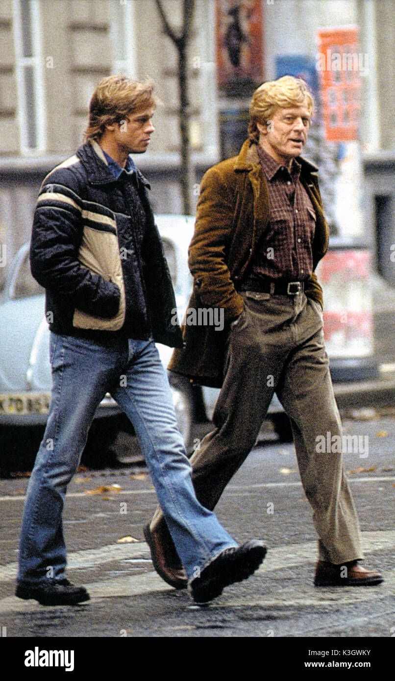Juego SPY BRAD PITT, Robert Redford Fecha 2001 Fotografía de stock Alamy
