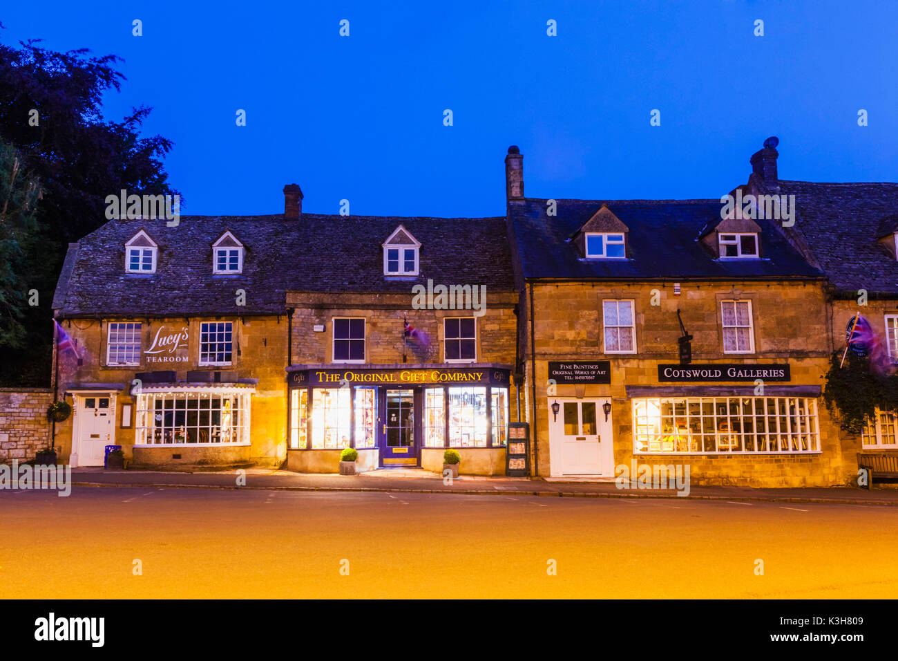 Inglaterra, Gloucestershire, Cotswolds, Stow-on-the-Wold Foto de stock