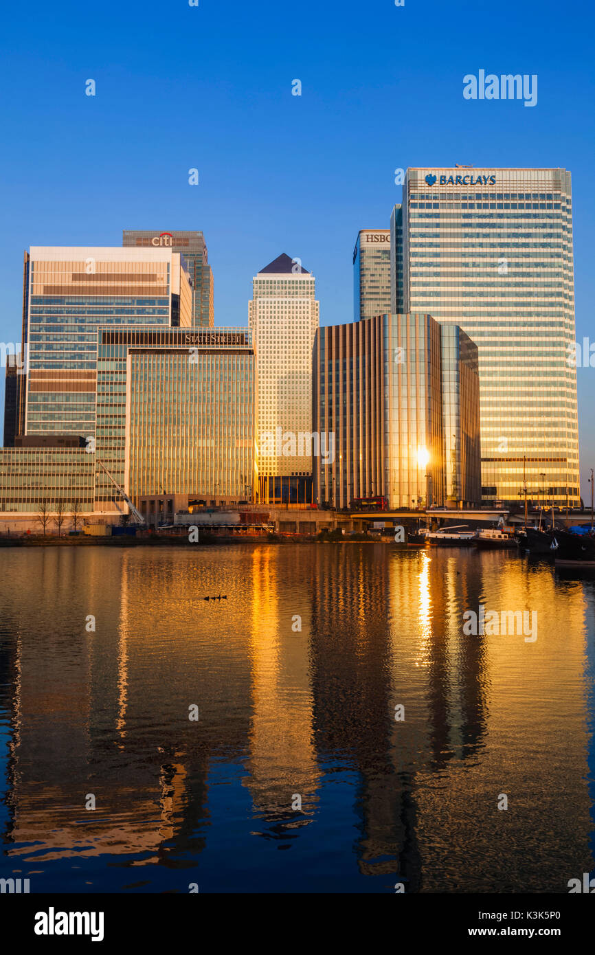Inglaterra, Londres, Docklands, Canary Wharf Foto de stock