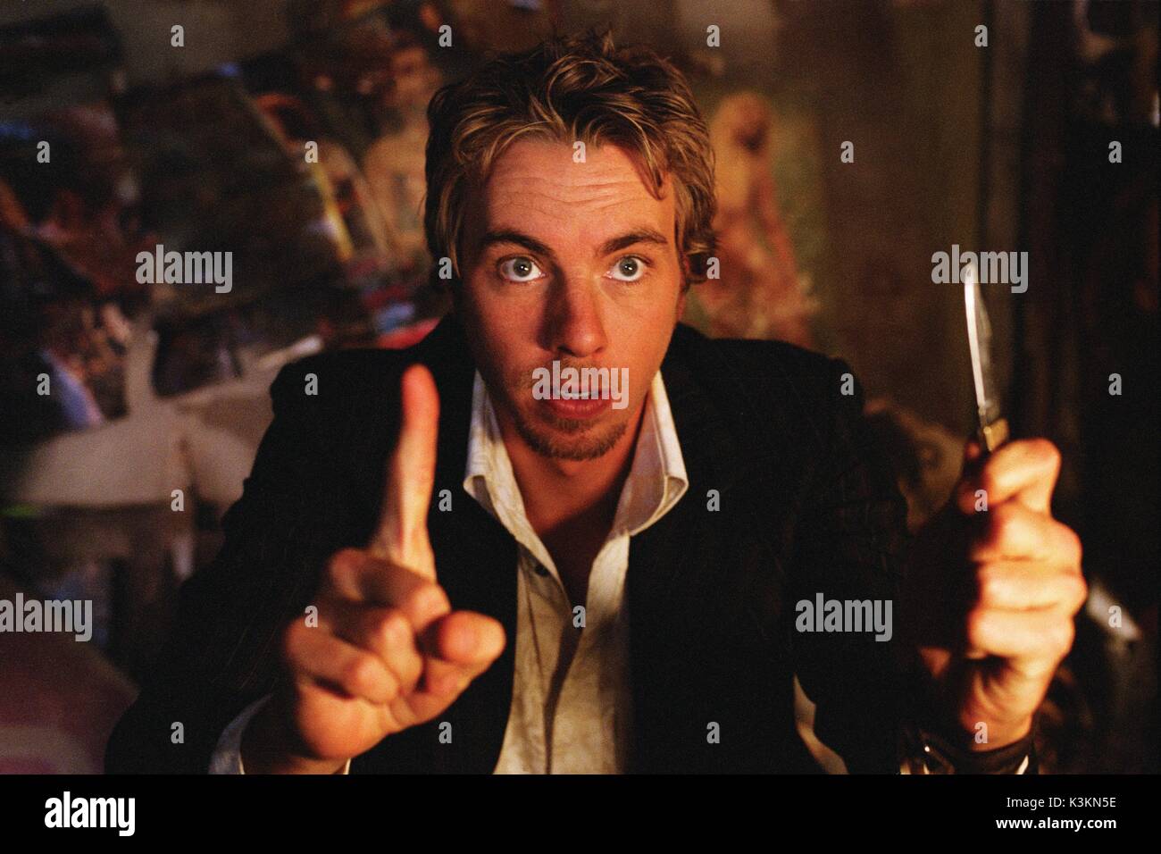 Sin una paleta Dax Shepard Fecha: 2004 Foto de stock