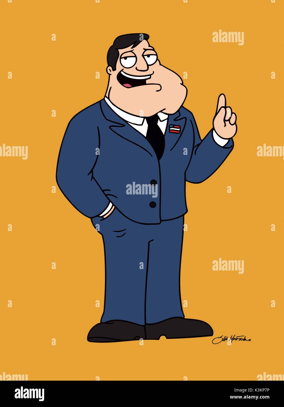 Papá americano SETH MACFARLANE voces Stan Smith Fecha: 2005 Fotografía de  stock - Alamy