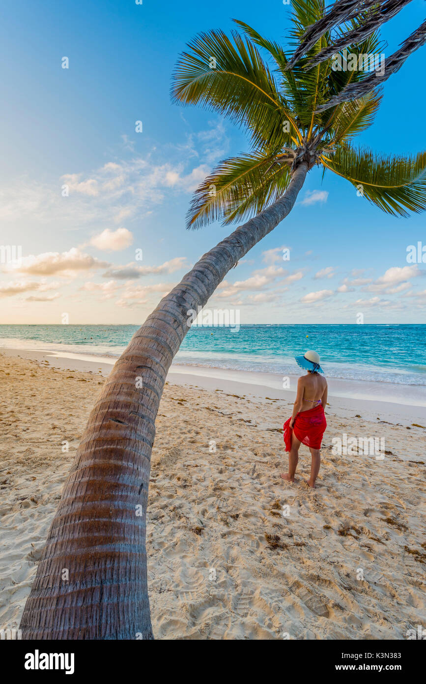 Playa Bavaro Higuey, Bávaro, Punta Cana, República Dominicana. (MR). Foto de stock