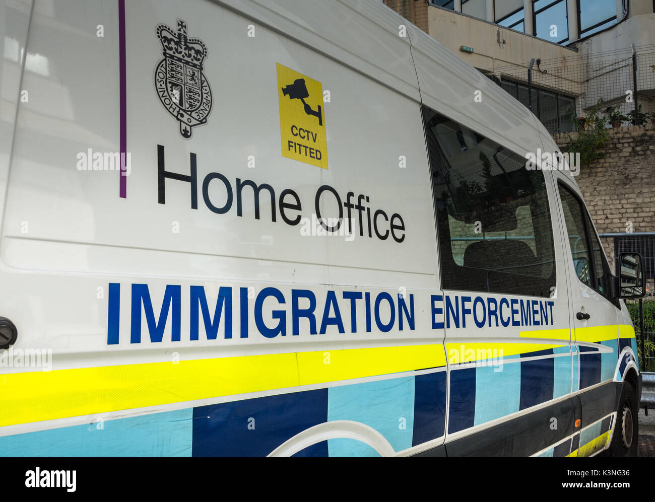 Home Office Immigration Enforcement vehiculo en Southwark, Londres, SE1, Reino Unido Foto de stock