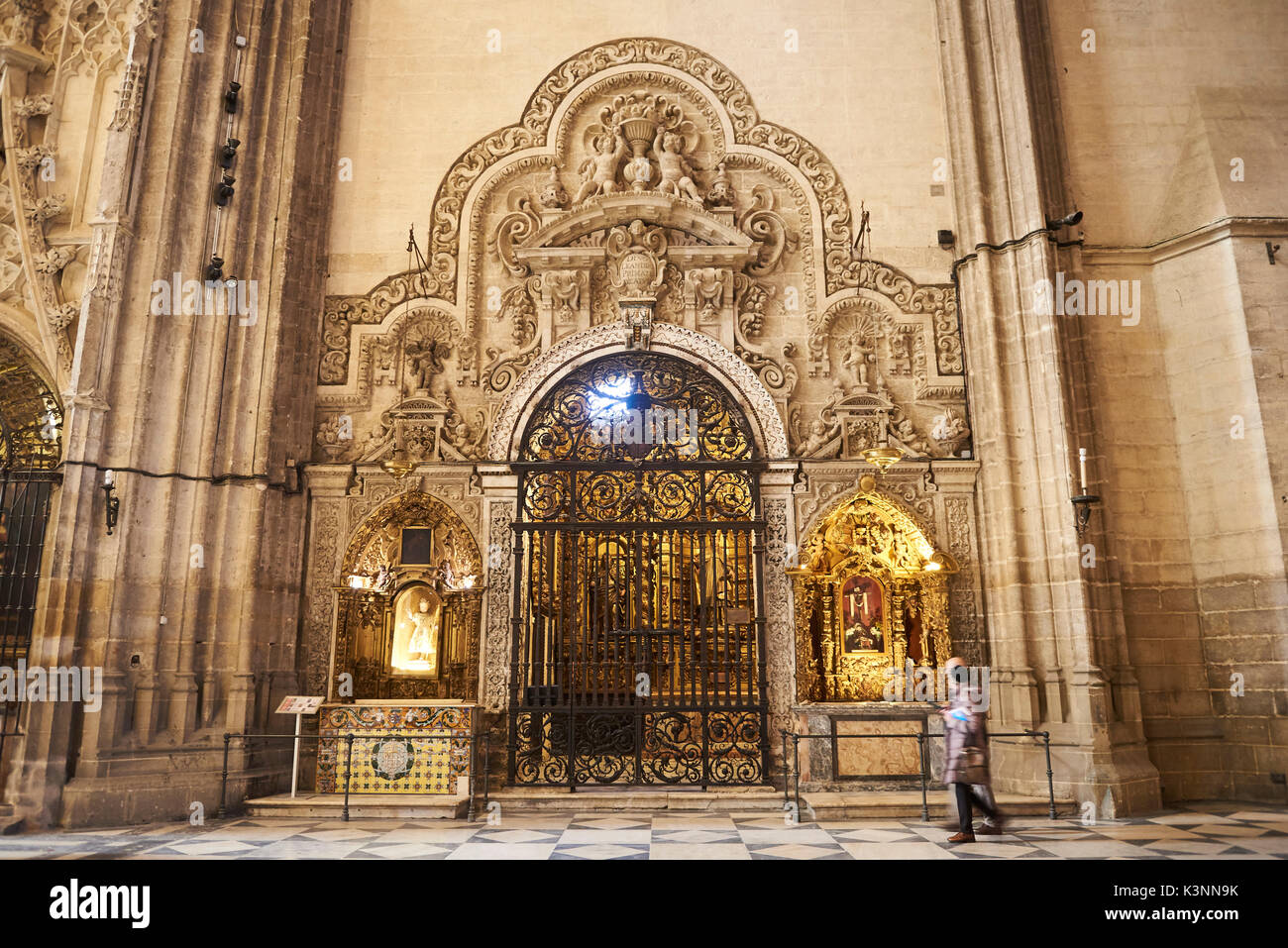 Catedral de Sevilla, España, Europa Foto de stock