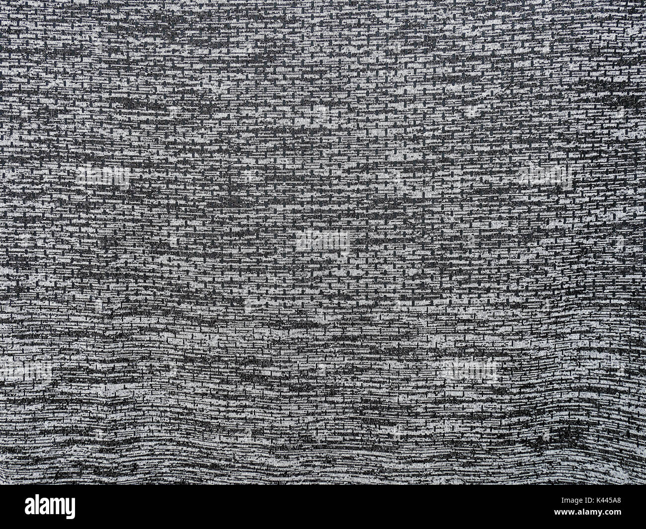 Deportes tela textura del fondo ,en blanco y negro en ropa deportiva antecedentes Foto de stock