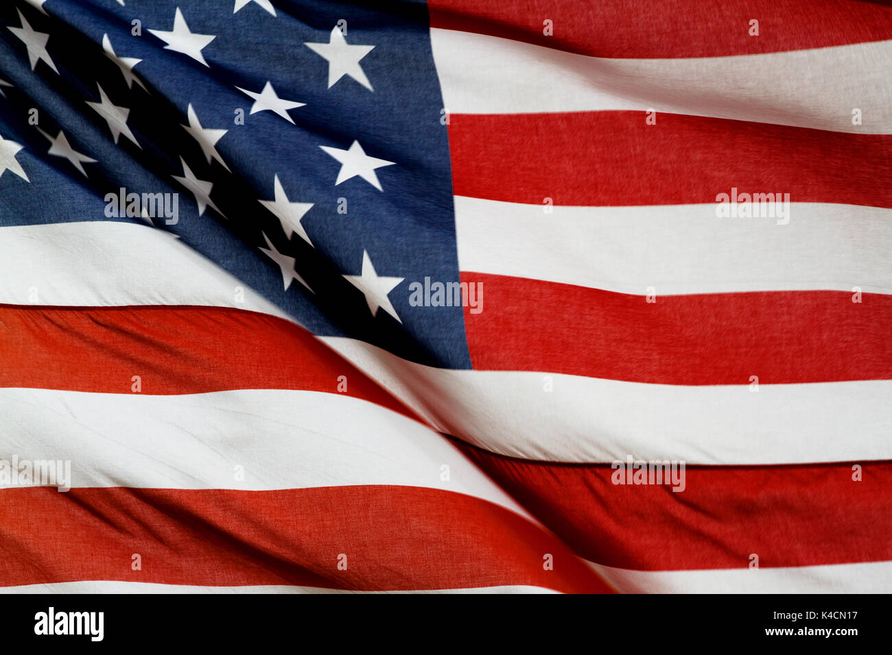 La bandera de Estados Unidos Foto de stock