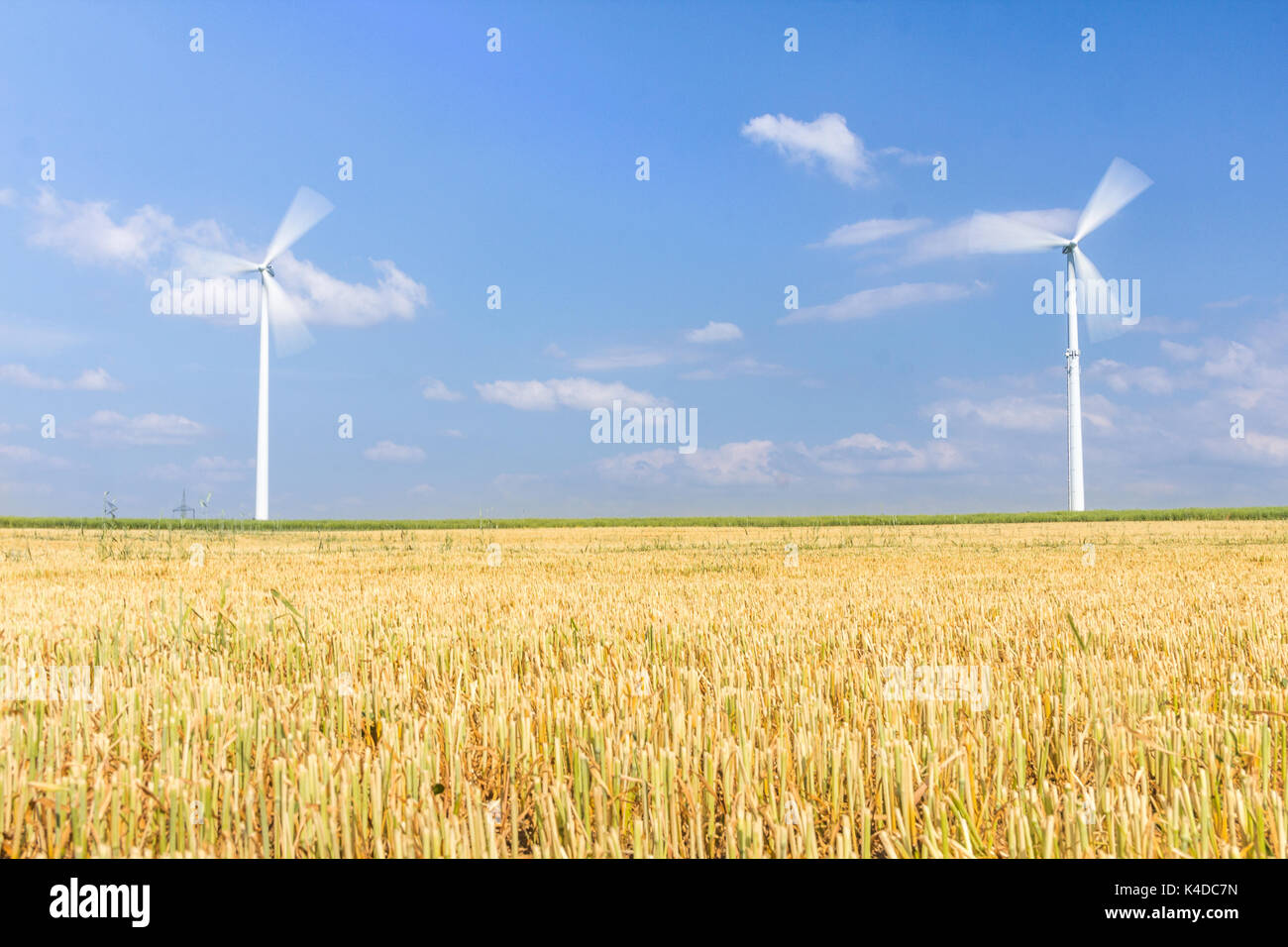 Energías renovables Foto de stock