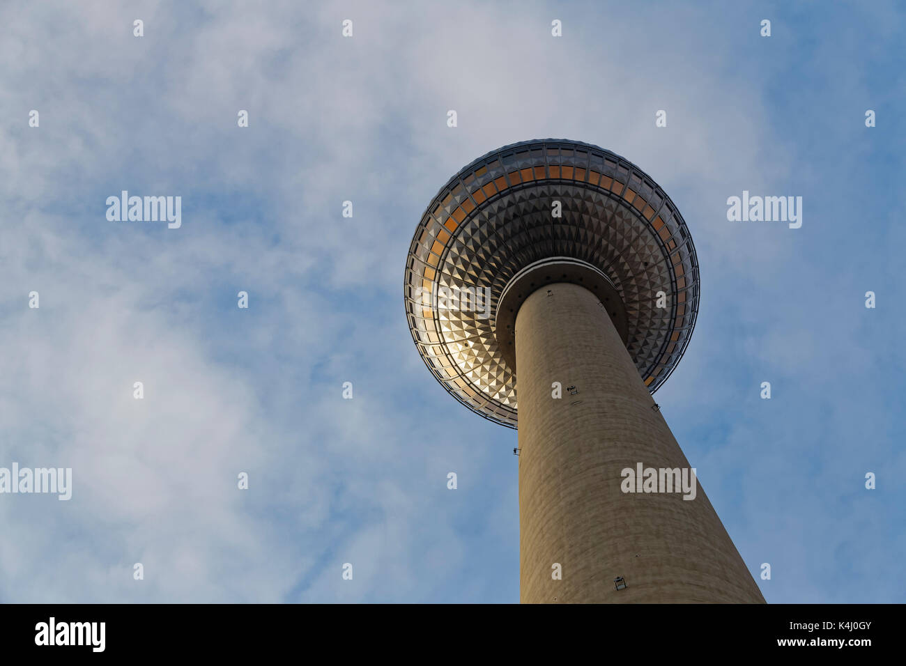 Alex de la torre de televisión de Alexanderplatz, Berlín, Alemania Foto de stock