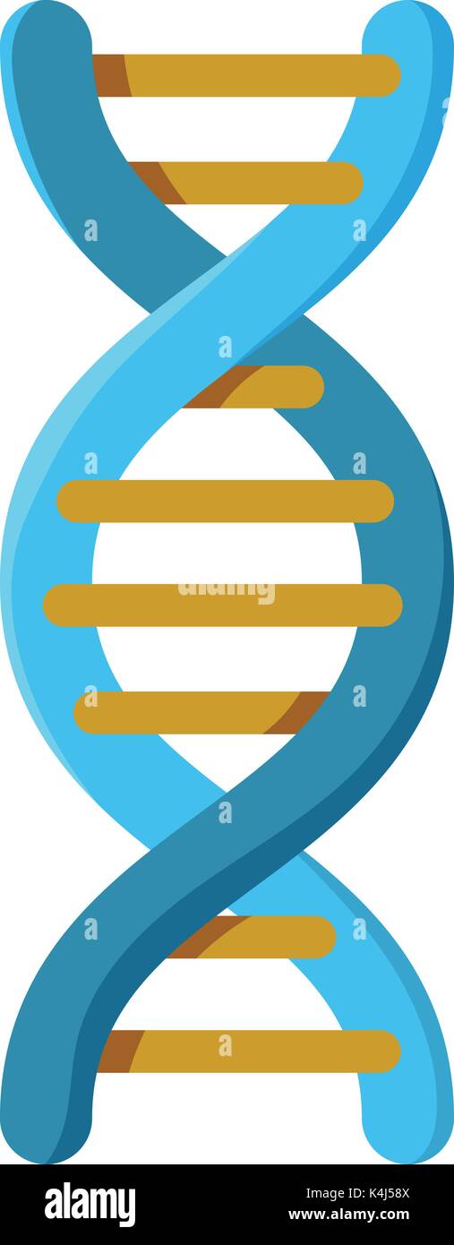 Icono de la genética, el estilo de dibujos animados Imagen Vector de stock  - Alamy