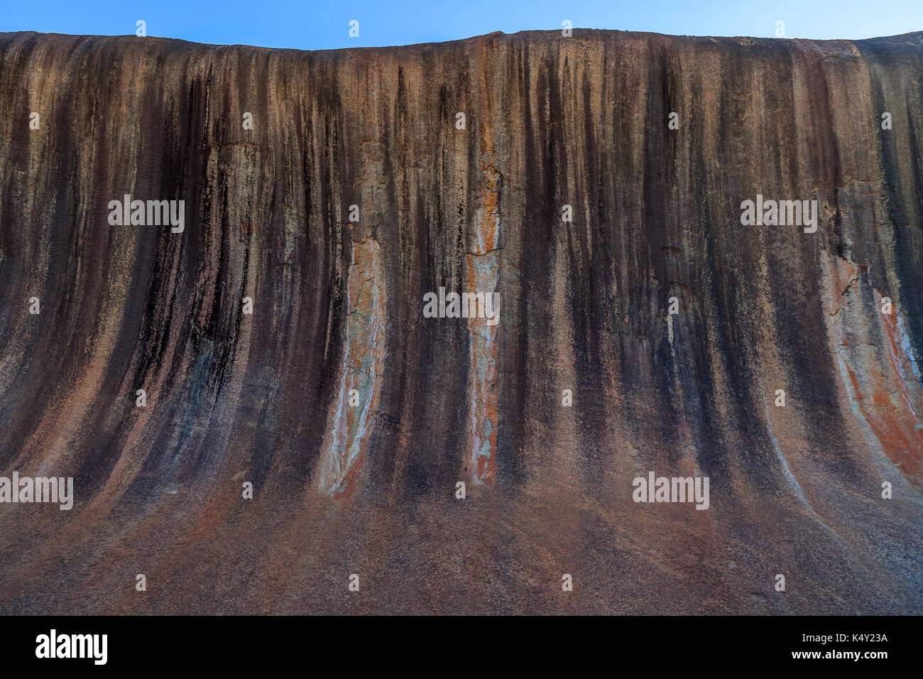La Onda o Hyden Rock es uno de los paisajes más famosos de Australia. ￼W.Australia. Foto de stock