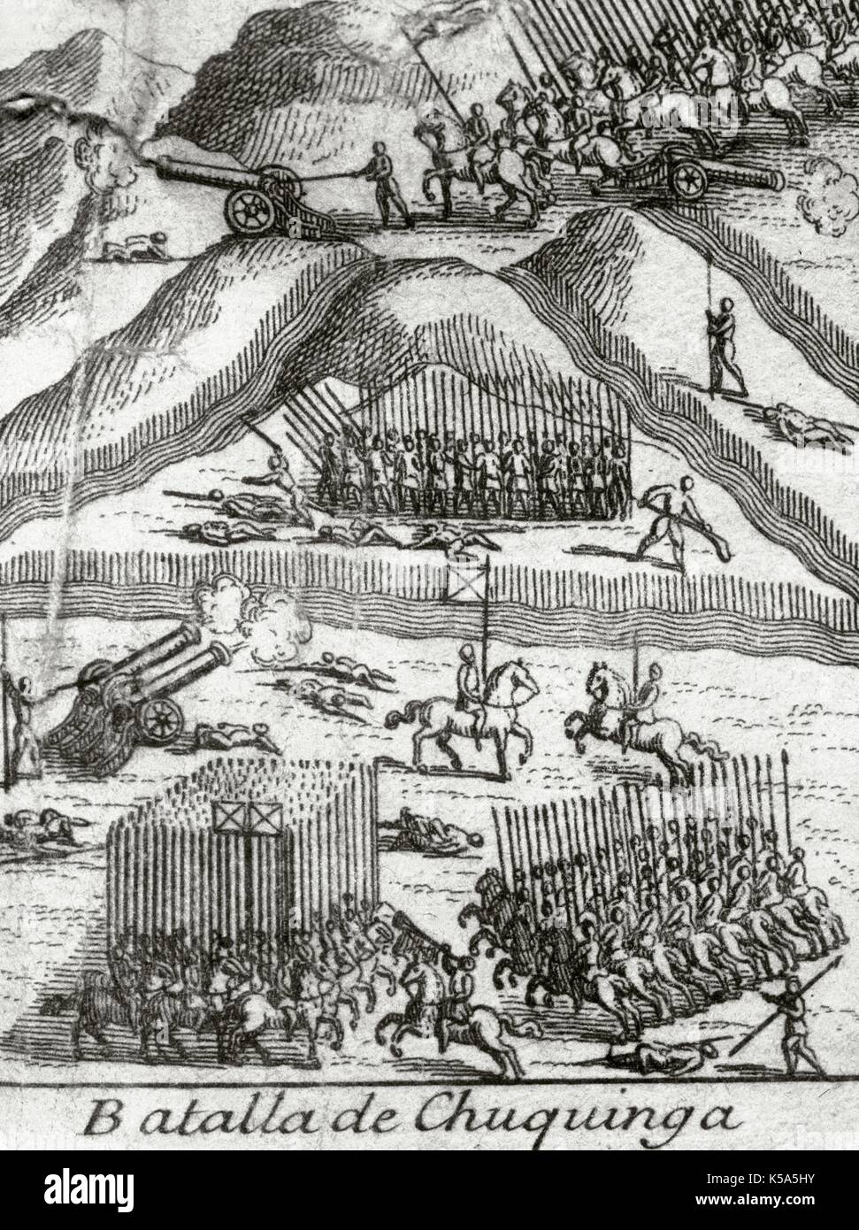 Batalla de Chuquinga (1554). Batalla entre Alonso de Alvarado (1500