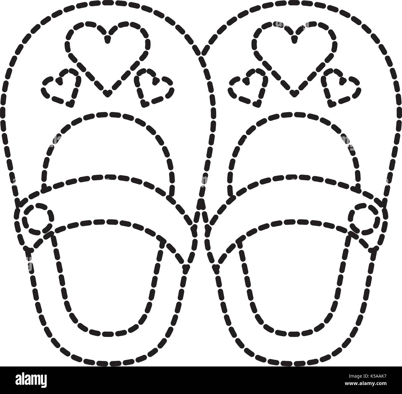Zapatos niña linda decoración baby shower celebración Imagen Vector de  stock - Alamy
