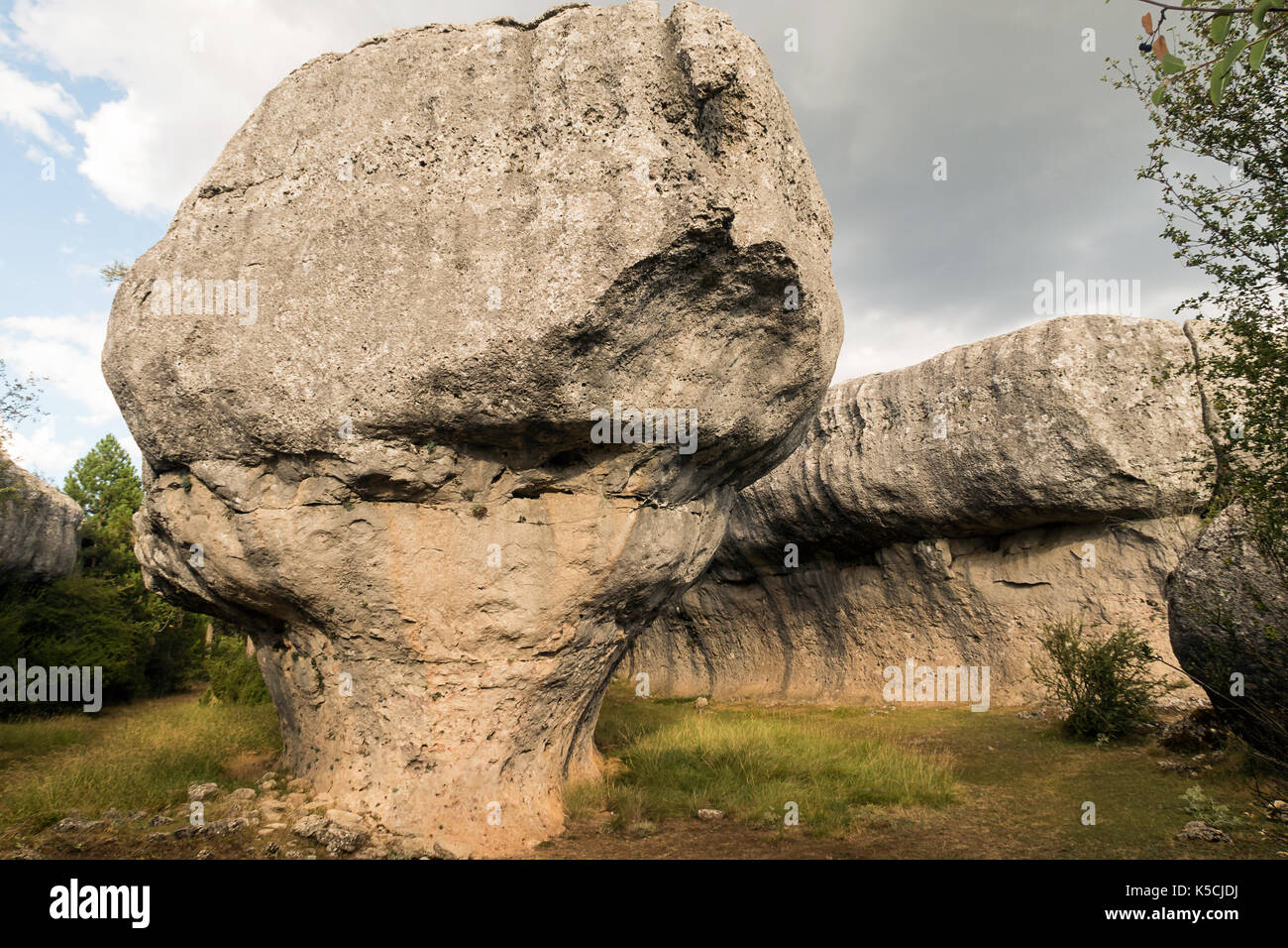 Imagen de formaciones rocosas en la Ciudad Encantada de Cuenca en Castilla  la Mancha, España Fotografía de stock - Alamy