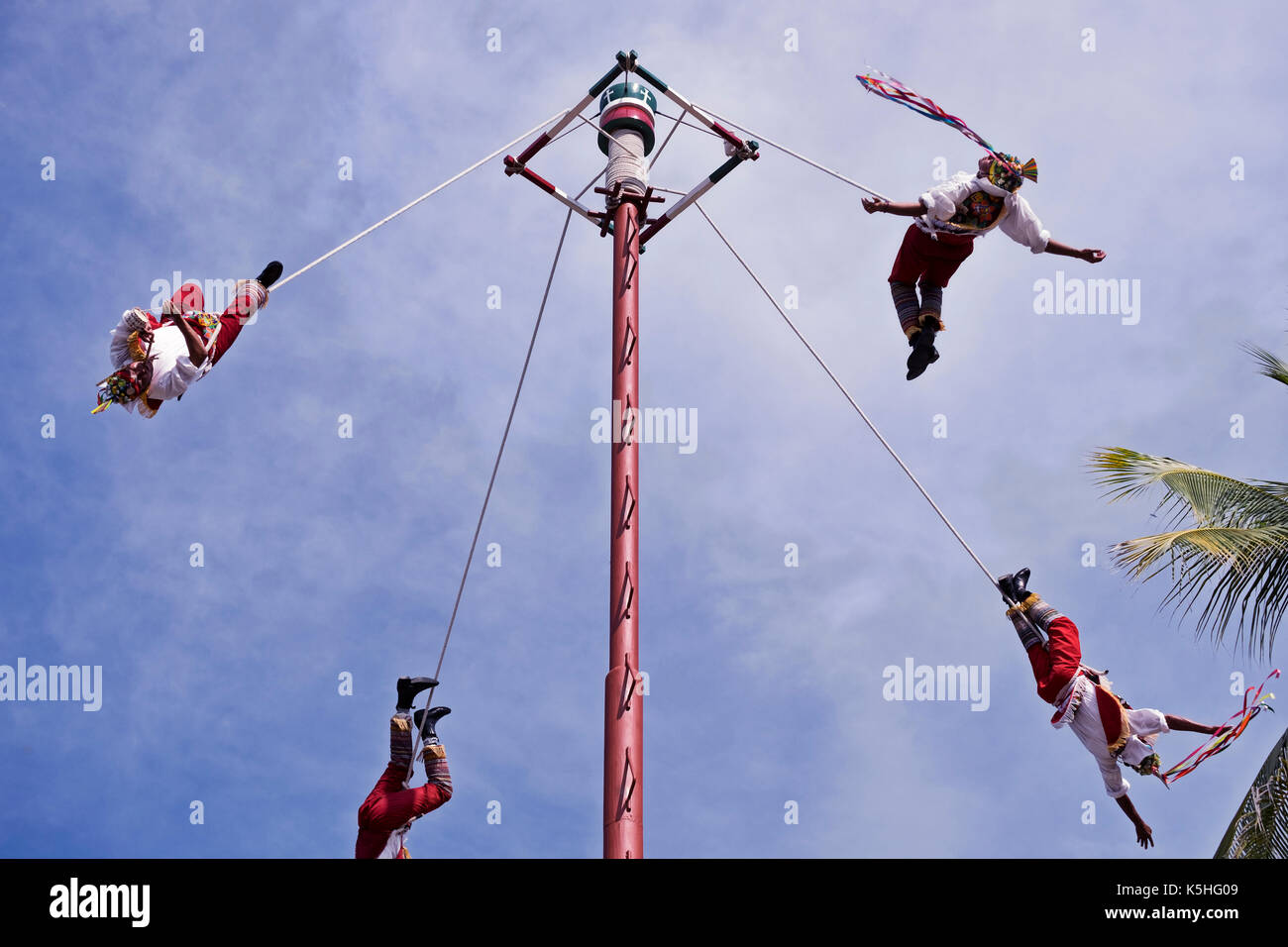 La danza de los voladores (danza de los voladores), o palo volador (pole volar), es una antigua La danza de los voladores (danza de los voladores), o palo volador (pole volar), es una antigua