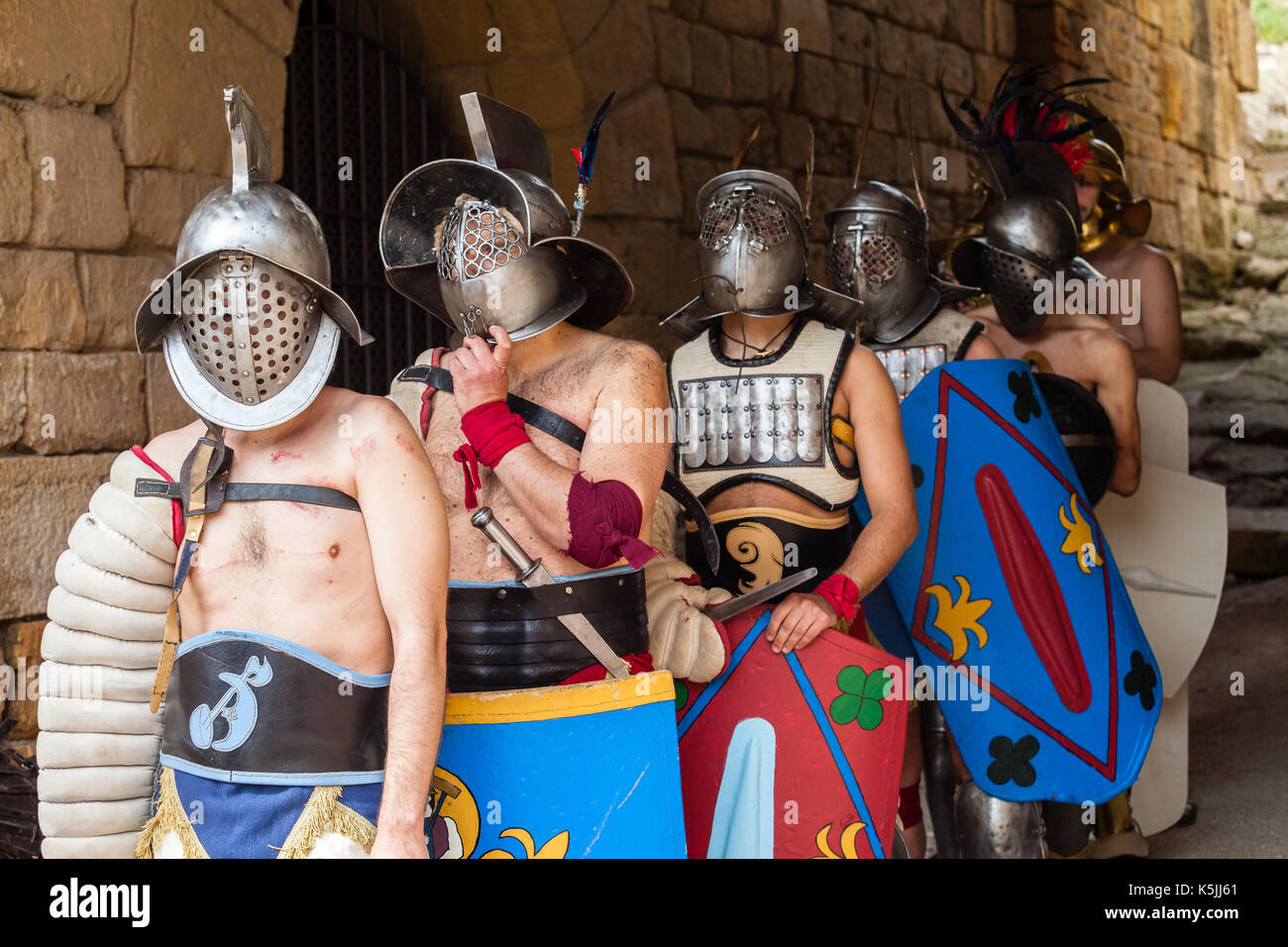 Traje de gladiadores fotografías e imágenes de alta resolución - Alamy
