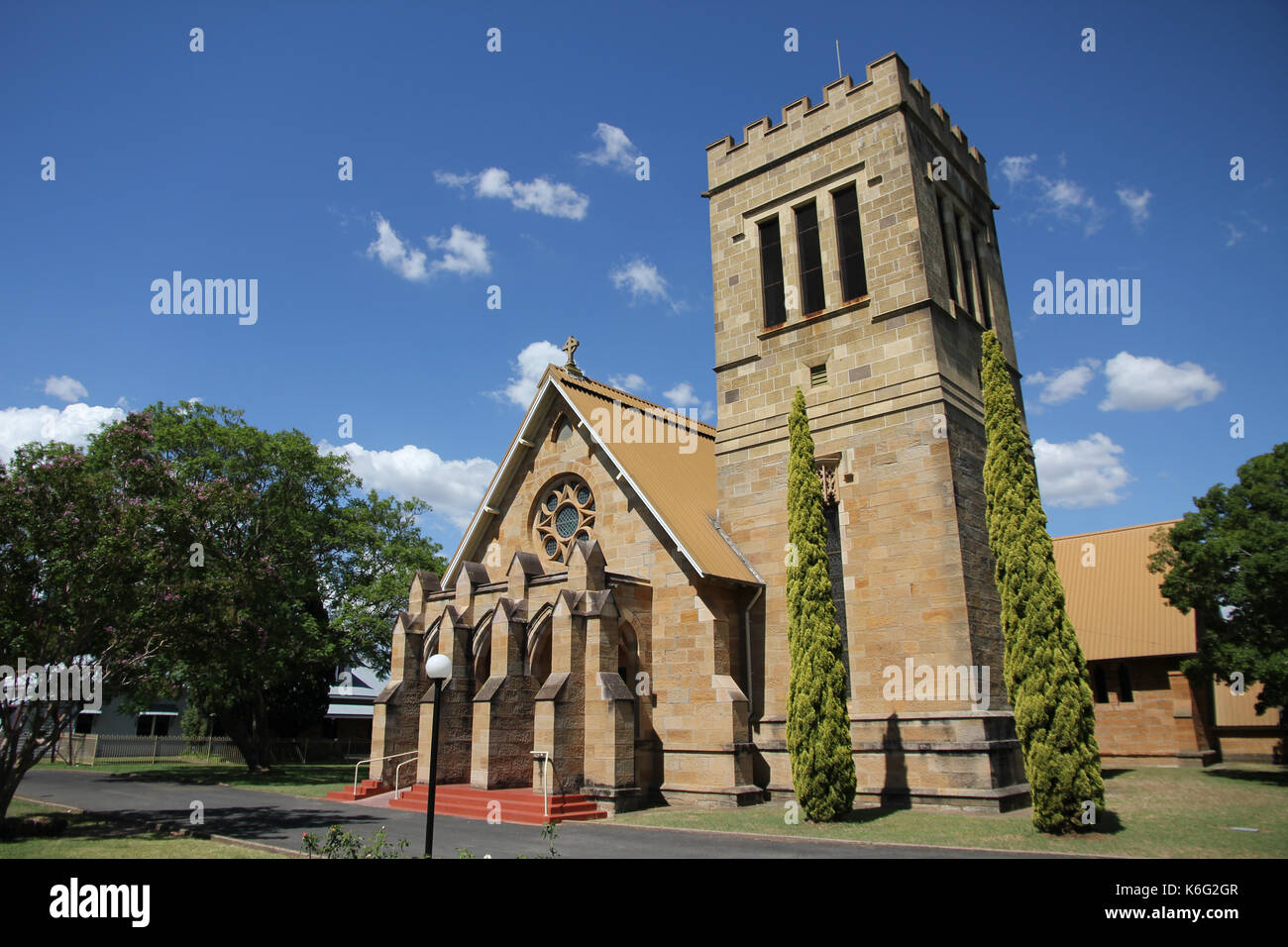 La iglesia anglicana de San Marcos, Warwick, Queensland, Australia  Fotografía de stock - Alamy