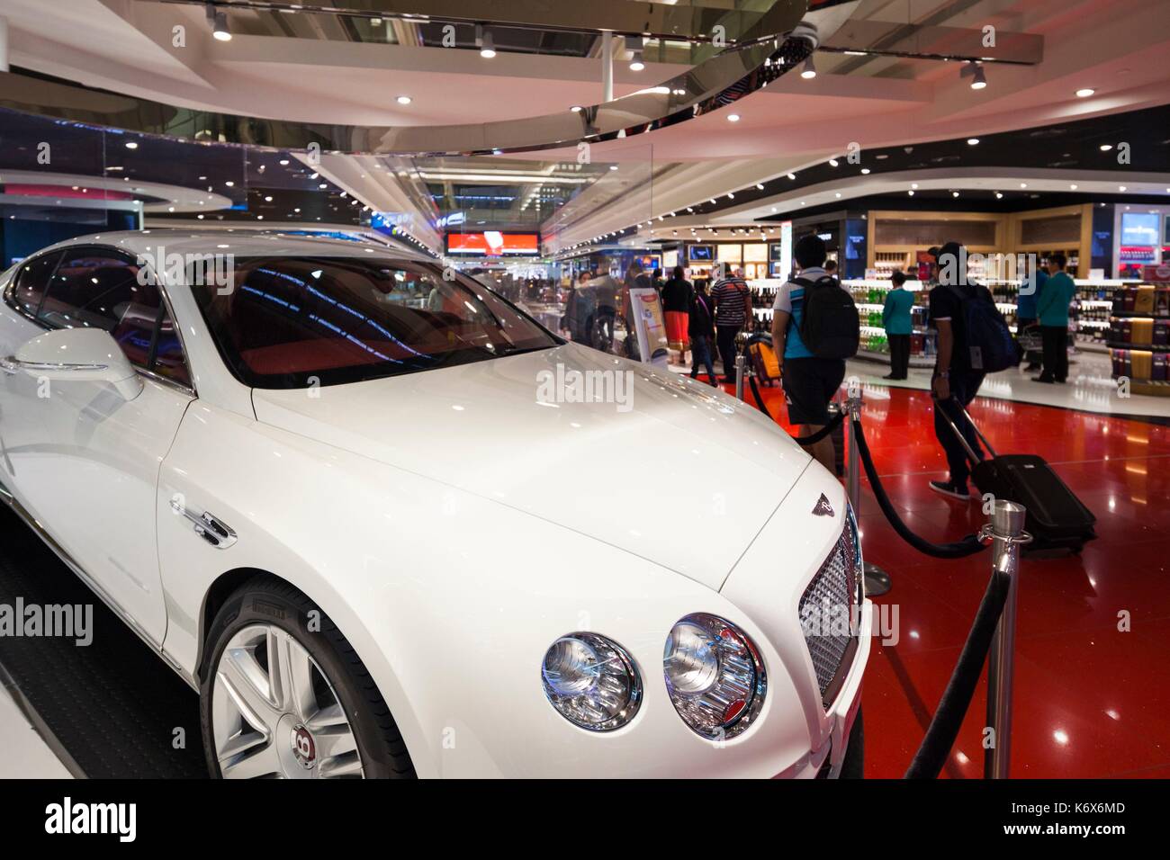 Los Emiratos Árabes Unidos, Dubai, el aeropuerto internacional de Dubai, el Terminal 3, Bentley