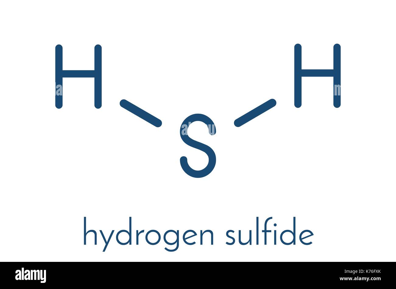 El sulfuro de hidrógeno (H2s) molécula. gases tóxicos con su El sulfuro de hidrógeno (H2s) molécula. gases tóxicos con su