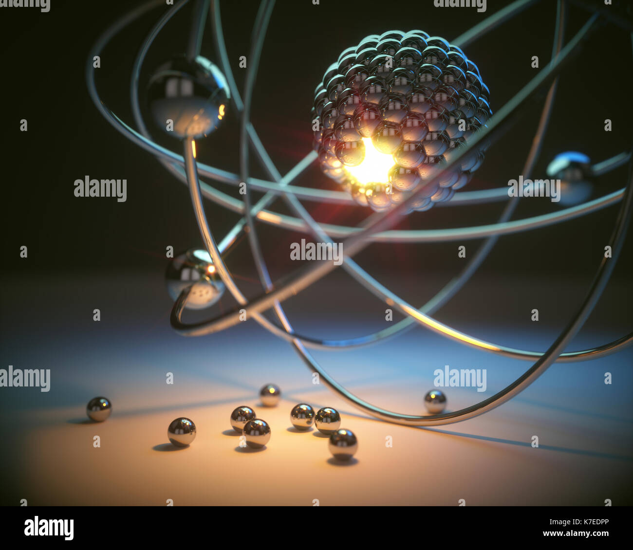 Modelo atómico fotografías e imágenes de alta resolución - Alamy