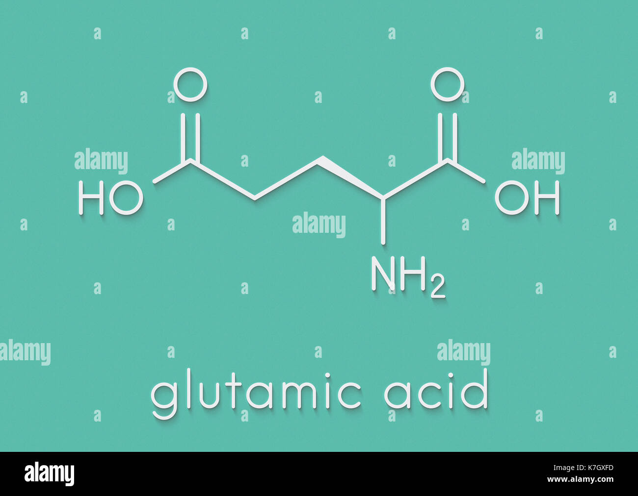 Acido glutamico estructura fotografías e imágenes de alta resolución ...