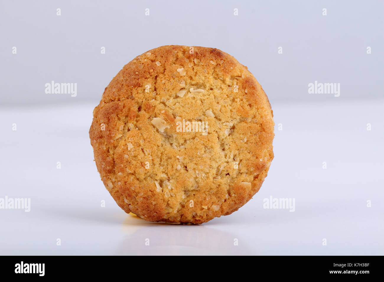 Galletas de harina de avena con miel, Avena de miel galletas, galletas artesanales, hechas a mano galletas surtidas Foto de stock