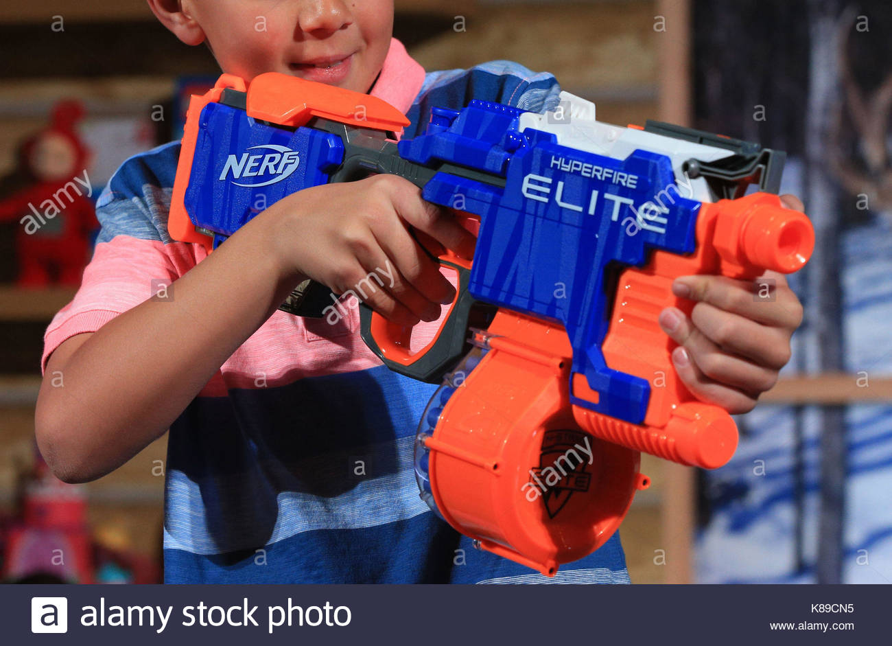 pistola nerf hyperfire