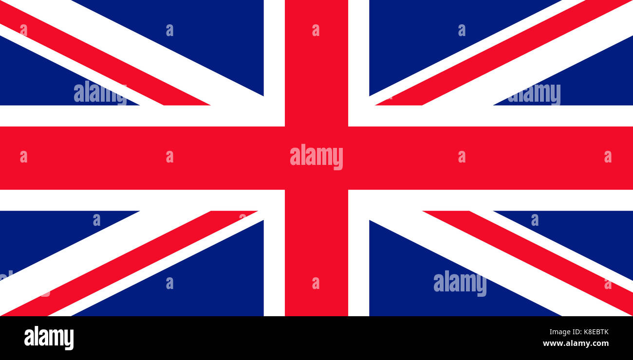 Union Jack, bandera de Gran Bretaña, reino unido Foto de stock