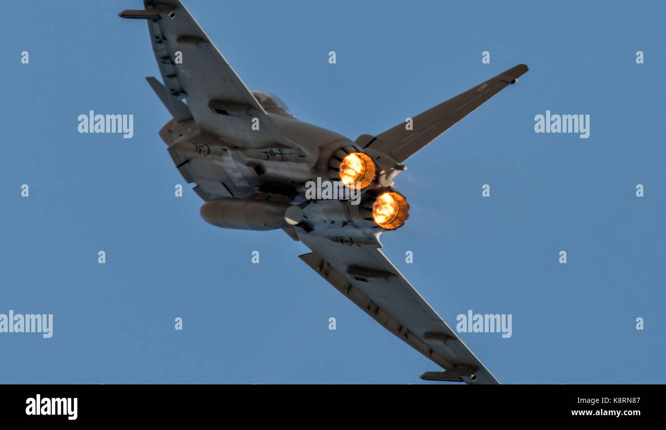 Eurofighter Typhoon RAF Foto de stock