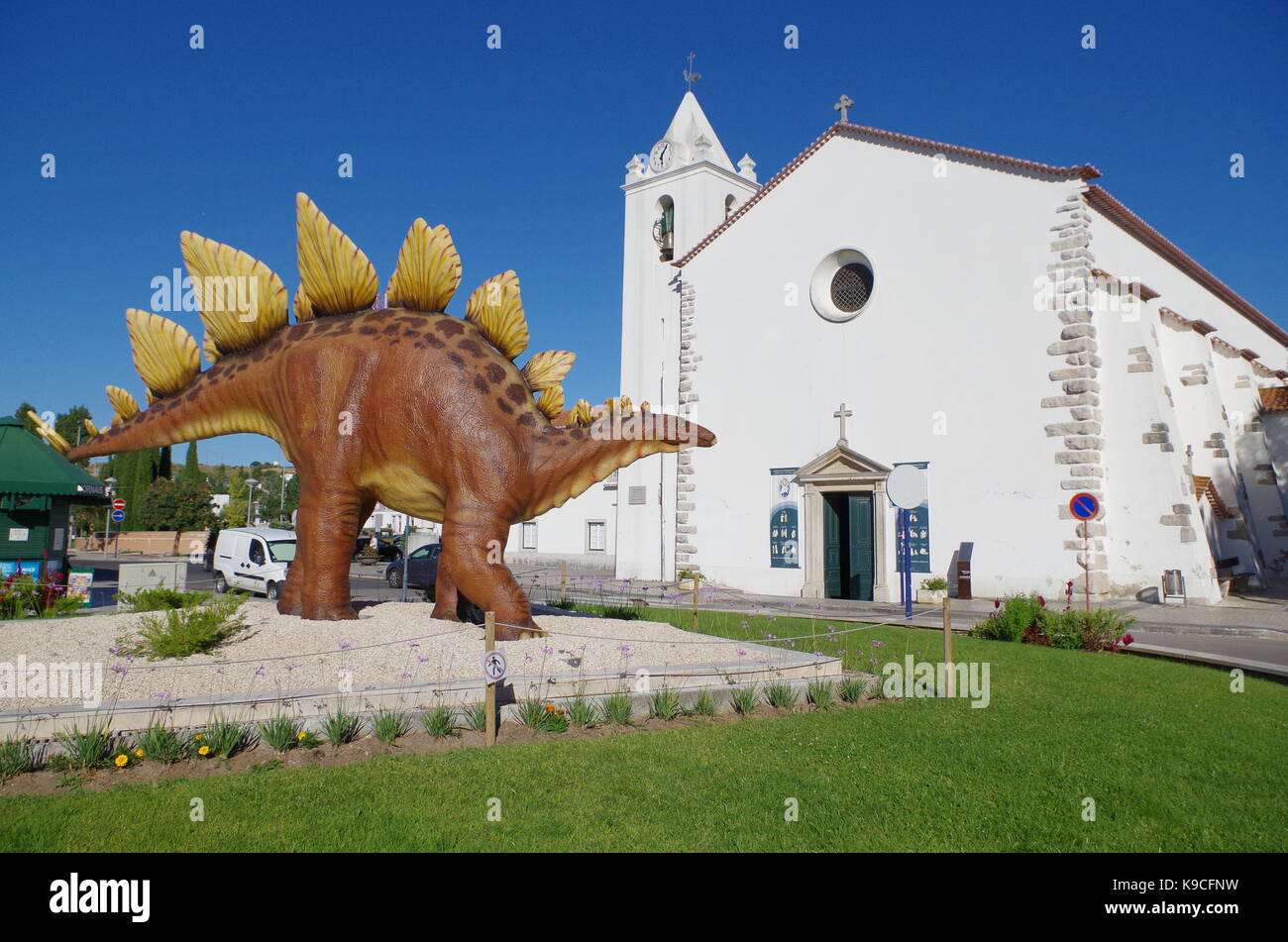 Dinosaurios en Lourinha. Portugal Fotografía de stock - Alamy