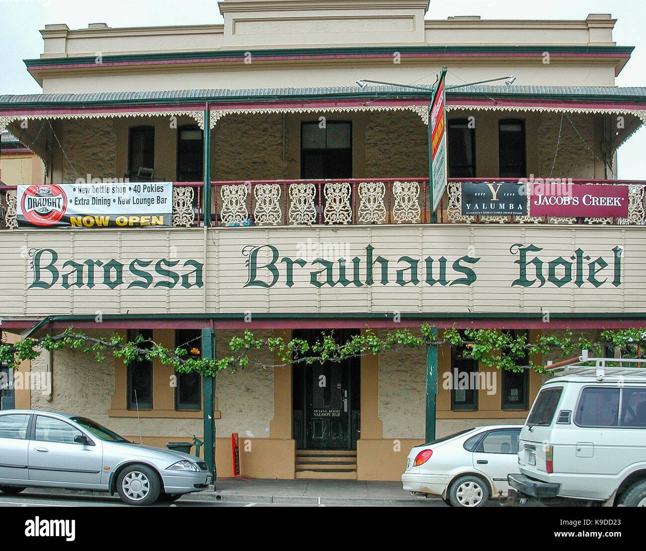 Hotel en Angaston, Barossa Valley, Australia del Sur Foto de stock