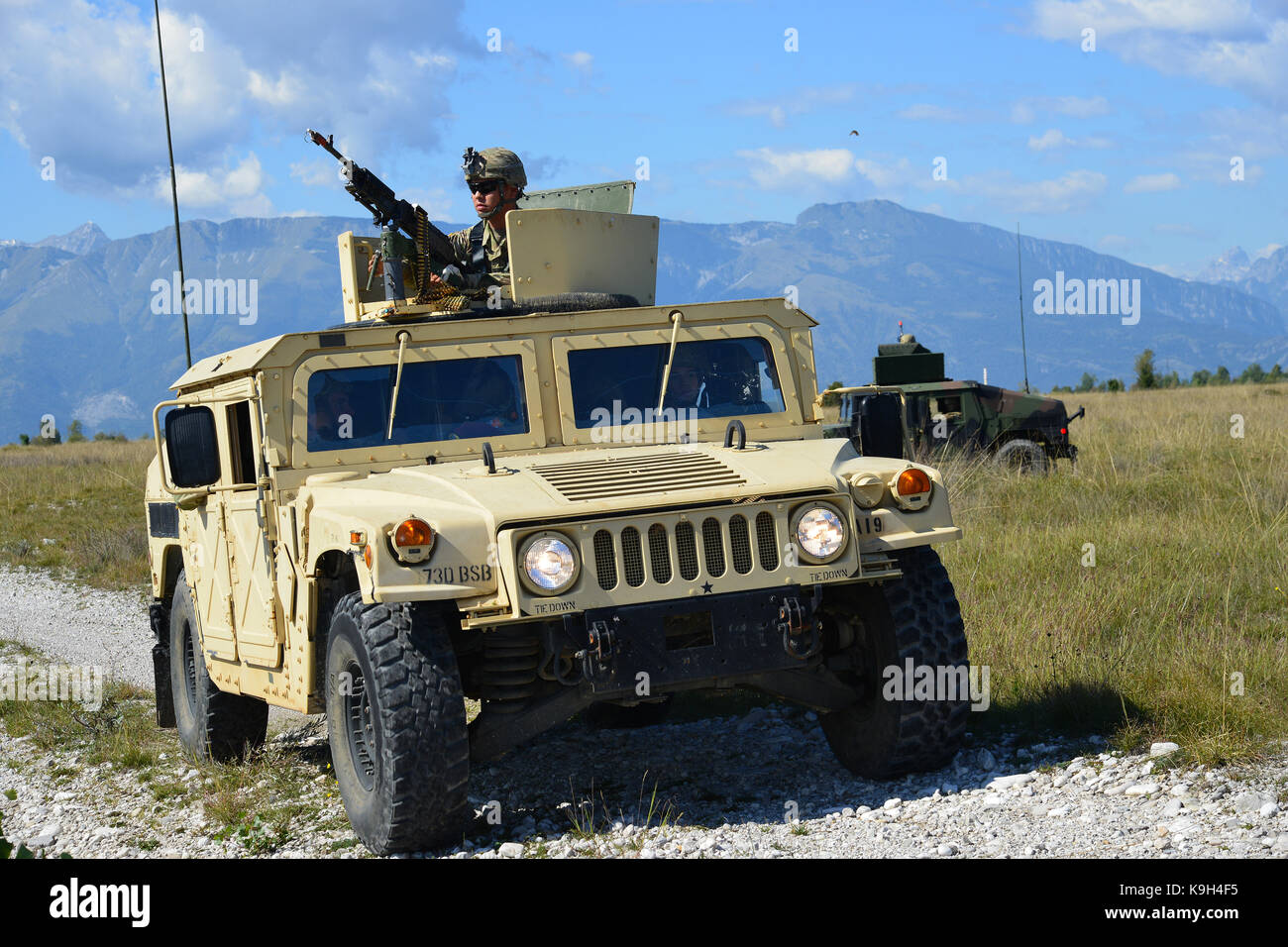 Humvee Foto de stock