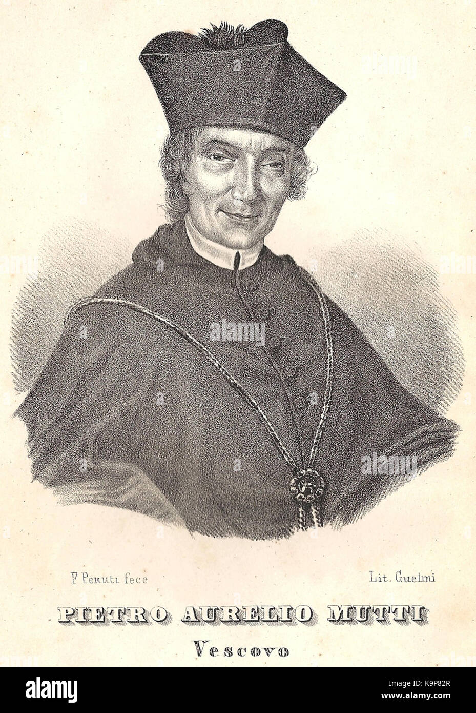 Pietro Aurelio Mutti (1838 1879) Foto de stock