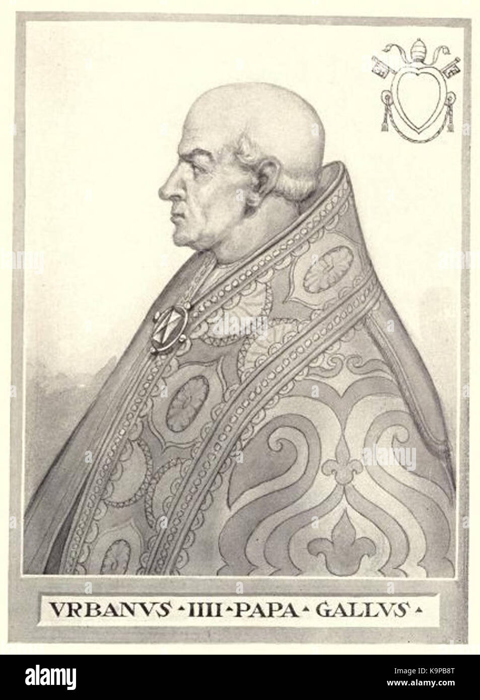 El Papa Urbano IV ilustración Fotografía de stock Alamy