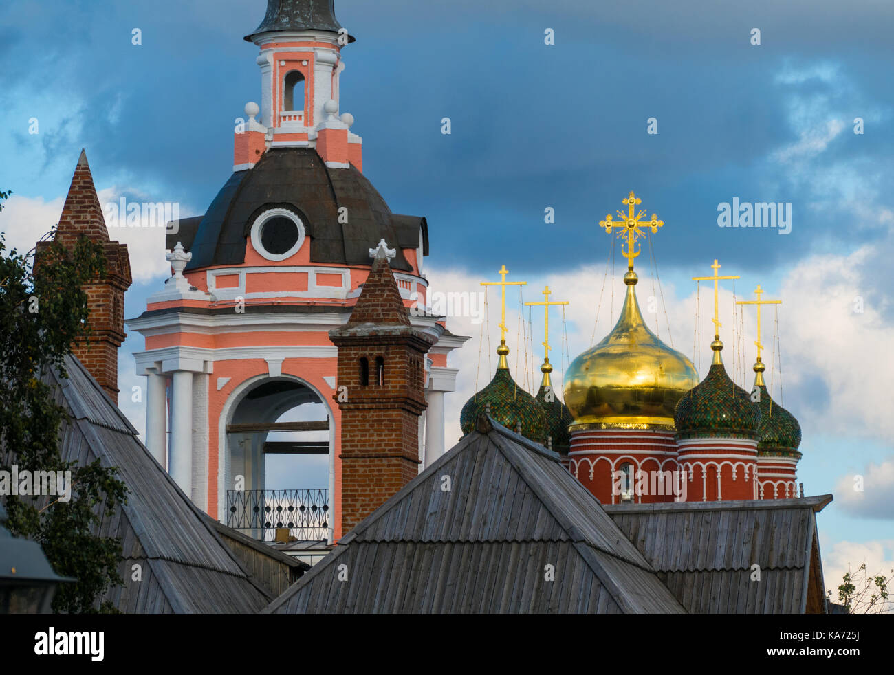 Antigua Iglesia cristiana rusa Foto de stock