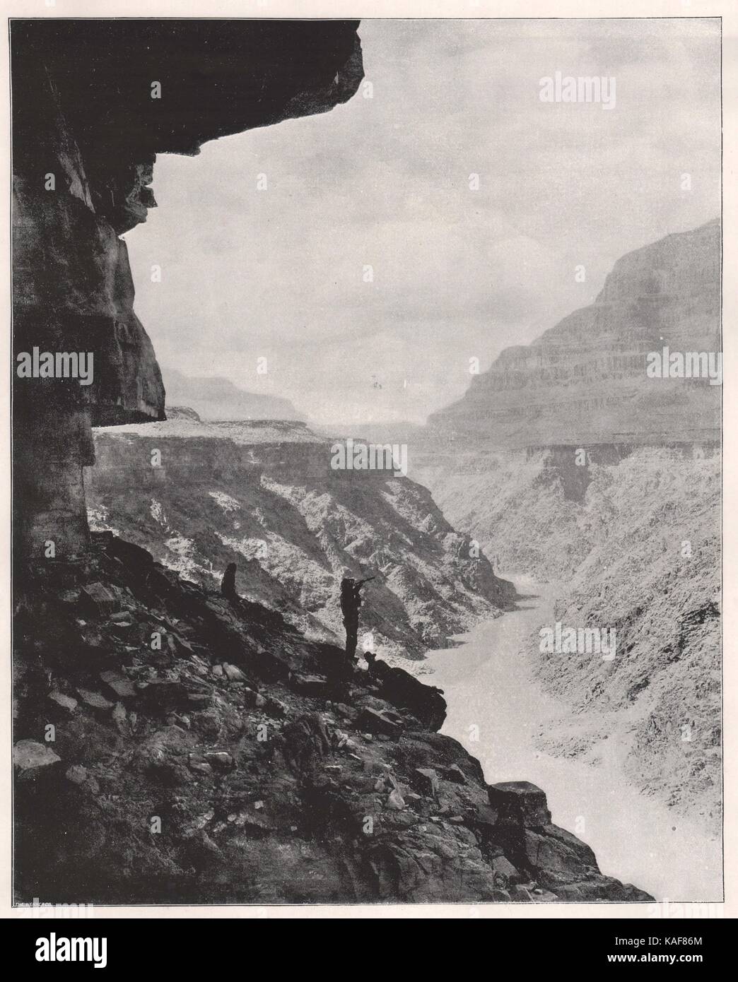 El Gran Cañón del Colorado Foto de stock