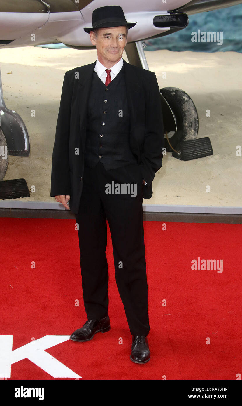 Jul 13, 2017 - La marca Rylance asistir a Dunkerque estreno mundial, Leicester Square Garden en Londres, Inglaterra, Reino Unido. Foto de stock