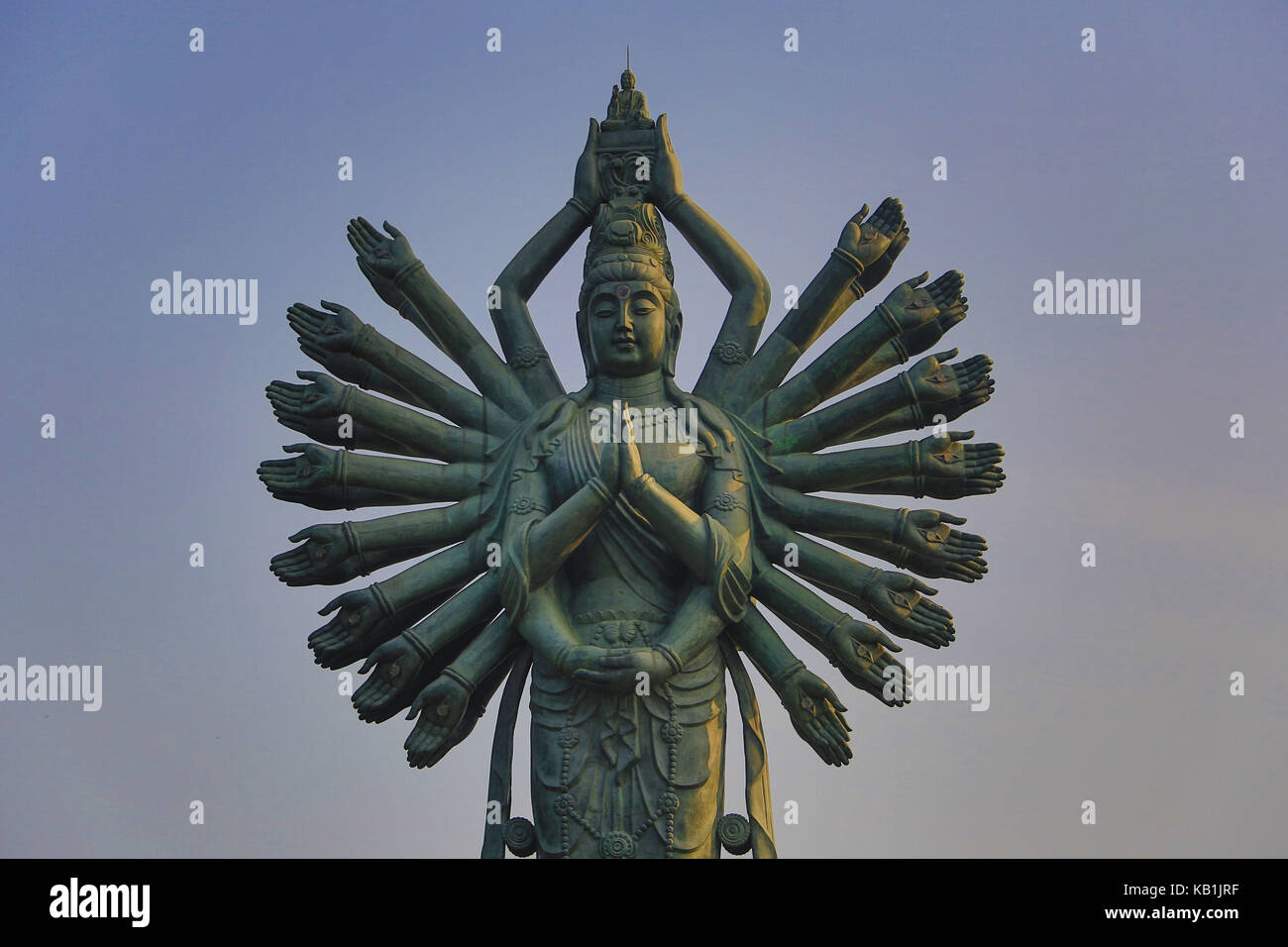 Estatua de Buda, el parque Splendid China, Shenzhen Foto de stock
