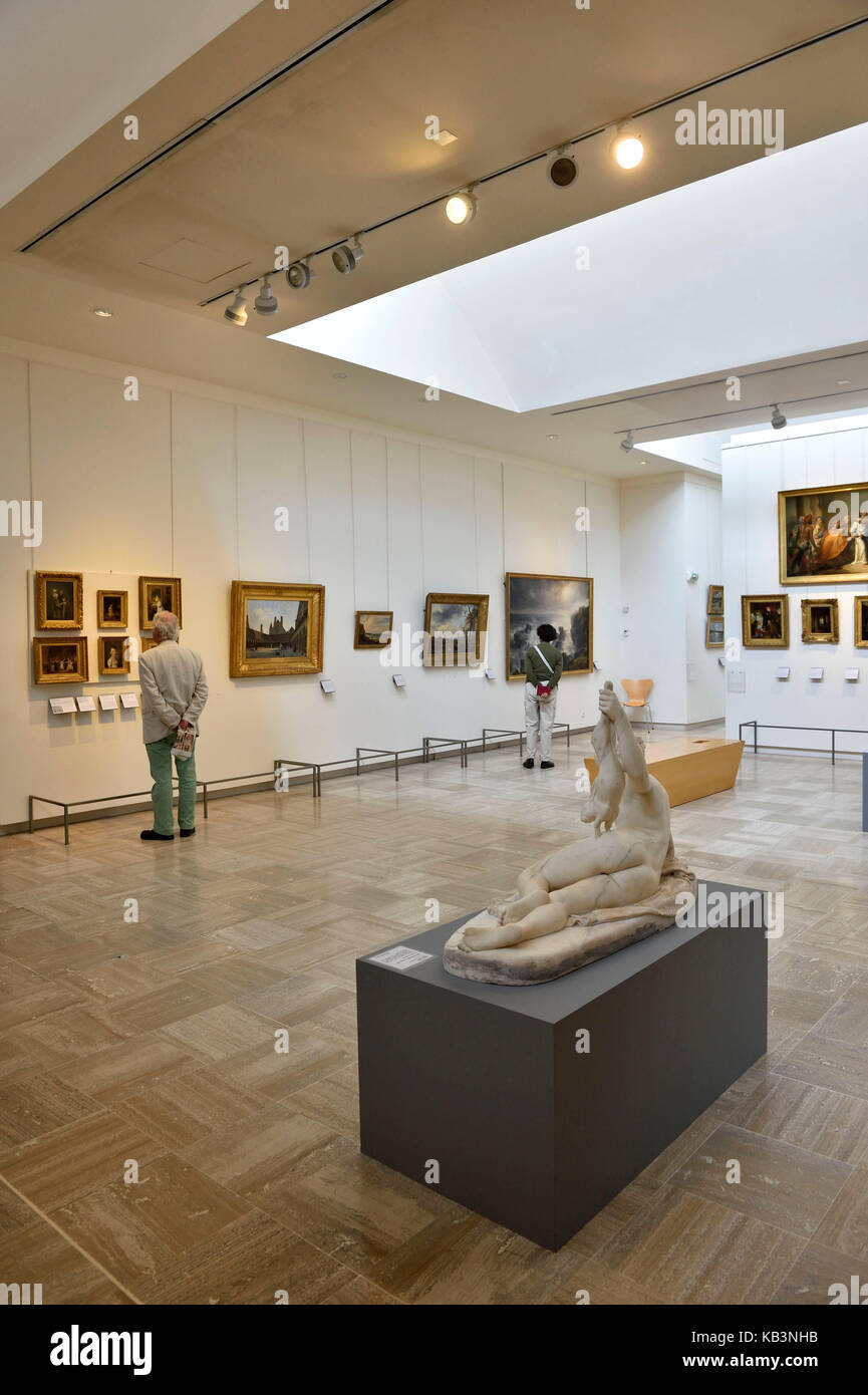 Francia, Finisterre, Quimper, museo de bellas artes, la colección de pintura francesa Foto de stock