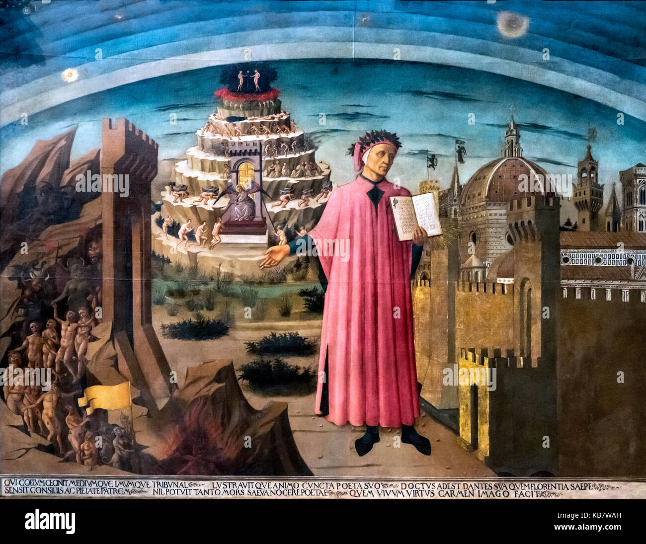 Dante comedia divina pintura fotografías e imágenes de alta resolución -  Alamy