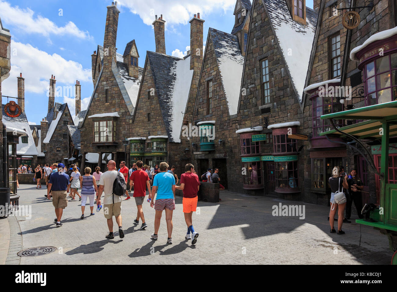 Harry Potter parte de el parque temático Universal Studios, en Orlando,  Florida, EE.UU Fotografía de stock - Alamy