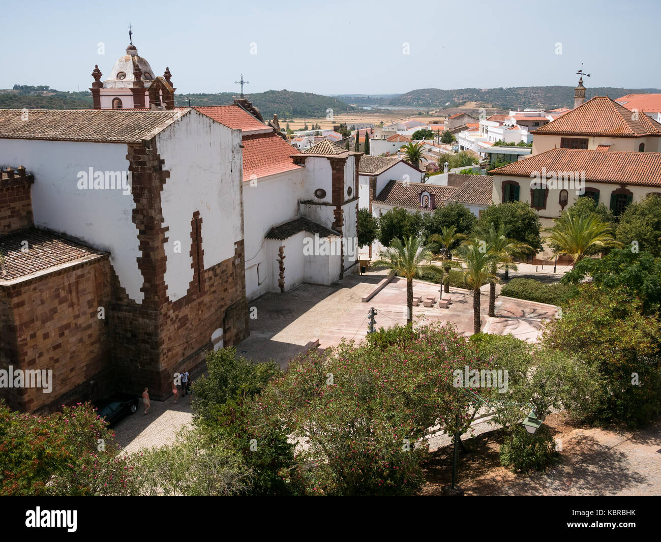Mi ciudad de Silves Algarve Portugal. Foto de stock